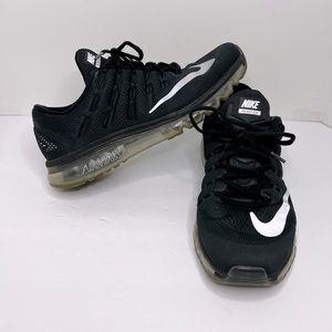 Nike Air Max 806771-001 Black/Grey Running Shoes Mens 11 Excellent Condition!